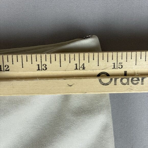 Gap Side Zip Stretch Capri Pants Women’s 8 Khakis Vintage Basic Preppy Essential - Picture 14 of 16